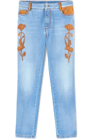 ERMANNO SCERVINO Femme, Jeans, Bleu, Taille: 40 FR Jeans Slim-fit