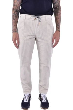 ELEVENTY Homme, Pantalons, , Taille: W34 Pantalon de jogging regular en velours côtelé doux