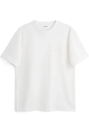 Soulland Homme, Tops, Blanc, Taille: S/M T-shirt À Perles