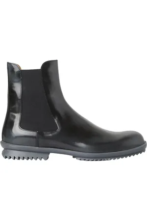 Maison Margiela Homme, Chaussures, Noir, Taille: 44 EU Bottines Chelsea Brossées