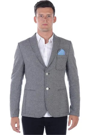 D.A. Daniele Alessandrini Homme, Vestes, Gris, Taille: L Vestes