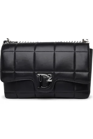 Dsquared2 Femme, Sacs, Noir, Taille: ONE Size Sac bandoulière matelassé en cuir