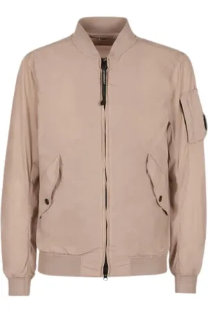 C.P. Company Homme, Vestes, Rose, Taille: M Blouson Collection Powder Manteaux