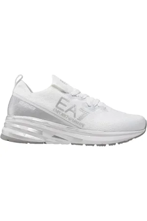 EA7 Homme, Chaussures, Blanc, Taille: 37 EU Baskets Synthétiques
