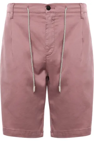 ELEVENTY Homme, Shorts, Violet, Taille: W33 Bermuda Mauve à Cordon de Serrage