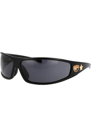 Chiara Ferragni Femme, Accessoires, Noir, Taille: ONE Size Lunettes de soleil CF 7017/S