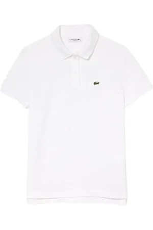 Lacoste Femme, Tops, Blanc, Taille: 44 FR Polo Classique