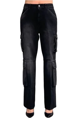 Dondup Femme, Jeans, Noir, Taille: W27 Jean en denim classique