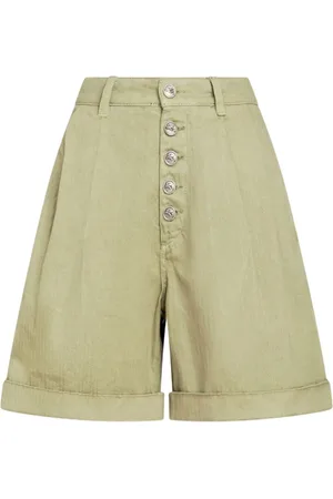 Etro Femme, Shorts, Vert, Taille: 40 FR Short d`été élégant vert olive