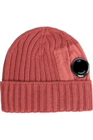 C.P. Company Homme, Accessoires, Rouge, Taille: ONE Size Bonnet en laine