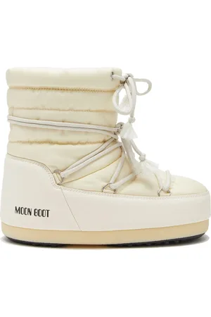 Moon Boot Femme, Chaussures, , Taille: 37 EU Bottes d`hiver en nylon crème léger