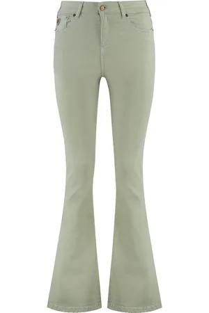 Lois Femme, Jeans, Vert, Taille: W28 Jean Évasé Taille Haute