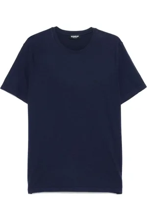 Dondup Homme, Tops, Bleu, Taille: S T-shirt ras du cou