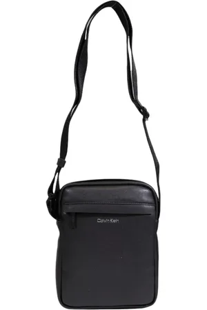 Calvin Klein Homme, Sacs, Noir, Taille: ONE Size Sac à bandoulière en polyester noir