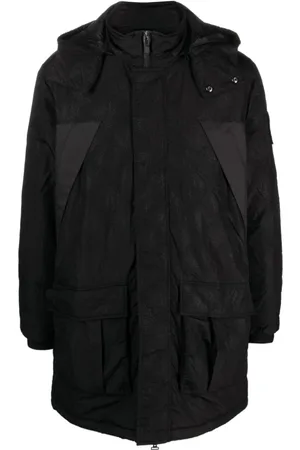 EA7 Homme, Manteaux, Noir, Taille: M Caban Coat