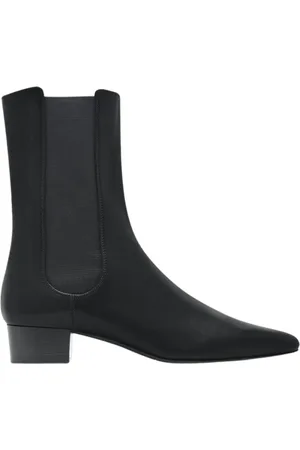 The Row Femme, Chaussures, Noir, Taille: 38 EU Bottines British en cuir