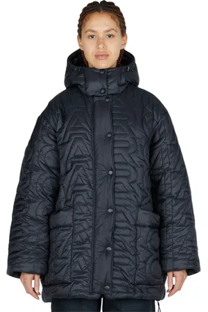 Marc Jacobs Femme, Vestes, Noir, Taille: 40 FR Manteau matelassé Monogramme