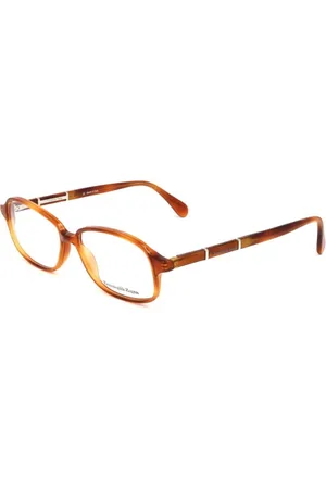 Ermenegildo Zegna Unisex, Accessoires, Brun, Taille: ONE Size Montures en plastique marron
