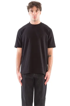 Circolo Homme, Tops, Noir, Taille: 2XL T-shirt en jersey toucher cachemire