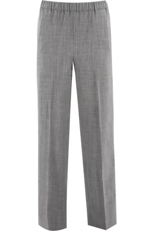 Fabiana Filippi Femme, Pantalons, Gris, Taille: 36 FR Pantalon Slim-fit