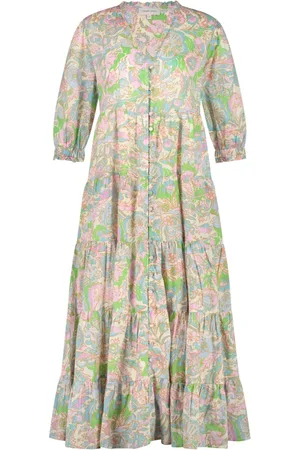 Fabienne Chapot Femme, Robes, Multicolore, Taille: 40 FR Robe Maxi Rose Acapulco