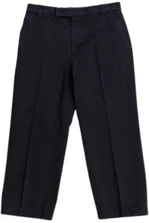 Thom Browne Homme, Pantalons, Noir, Taille: L Pantalon Chino Utility
