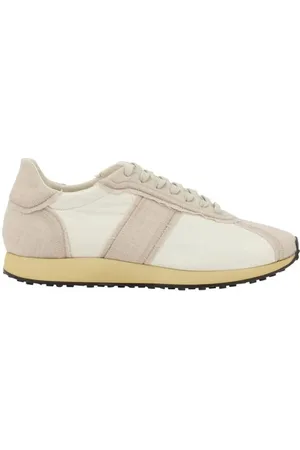 The Row Femme, Chaussures, Blanc, Taille: 40 EU Baskets à panneaux lacées avec bout renforcé