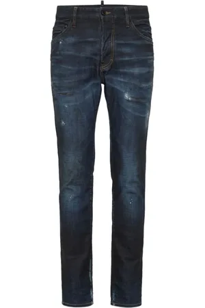 Dsquared2 Homme, Jeans, Bleu, Taille: M Pantalon Élégant