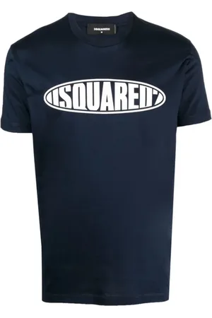 Dsquared2 Homme, Tops, Bleu, Taille: S T-Shirt Logo Planche de Surf