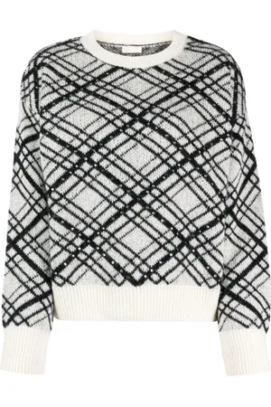 Liu Jo Femme, Pulls, Blanc, Taille: 42 FR Pull ras du cou