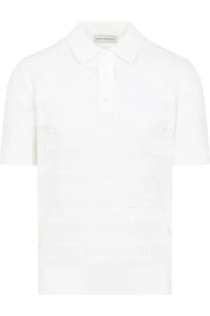 DRIES VAN NOTEN Homme, Tops, Blanc, Taille: M T-shirt Blanc