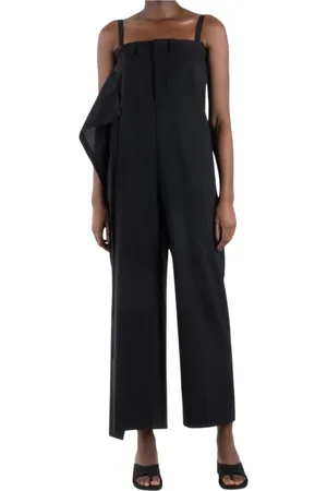 Maison Margiela Femme, Combinaisons et Ensembles, Noir, Taille: 36 FR Combinaison en laine noire