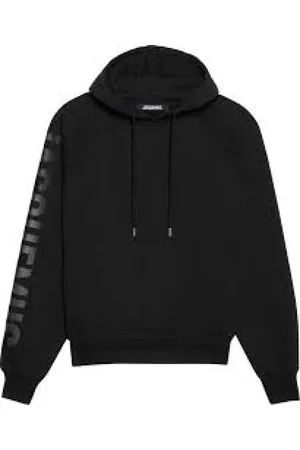 Jacquemus Homme, Sweatshirts et sweats à capuche, Noir, Taille: L Sweat à capuche élégant pour un look tendance
