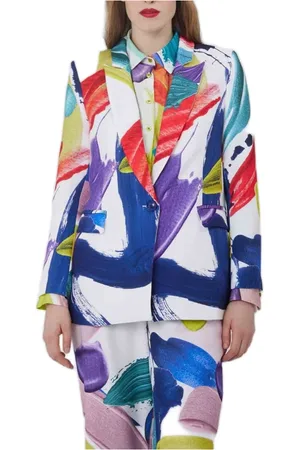 Silvian Heach Femme, Vestes, Multicolore, Taille: 38 FR Veste Cavalez