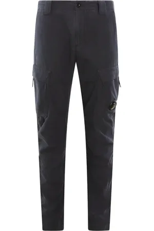 C.P. Company Homme, Pantalons, Bleu, Taille: S Pantalon Cargo Ergonomique Ottoman Stretch Emerized
