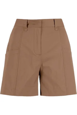 Bomboogie Femme, Shorts, , Taille: 40 FR Short Khaki en Coton