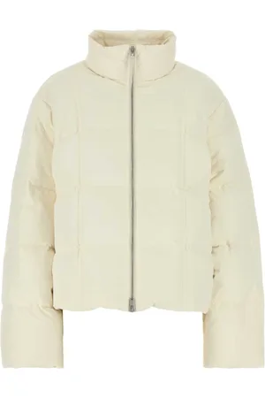 Jil Sander Femme, Vestes, , Taille: 36 FR Doudoune en polyester ivoire