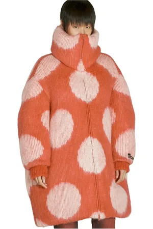 Marni Femme, Pulls, , Taille: 38 FR Manteau Long à Pois