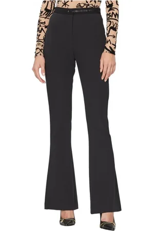 VERSACE Femme, Pantalons, Noir, Taille: 36 FR Pantalon en Denim Élégant pour Homme