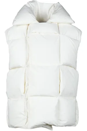 Bottega Veneta Femme, Vestes, Blanc, Taille: 36 FR Puffer Vest