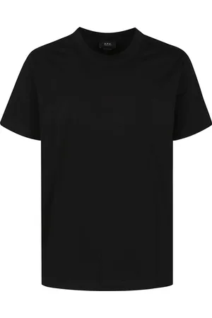 A.P.C. Homme, Tops, Noir, Taille: S T-shirt en coton