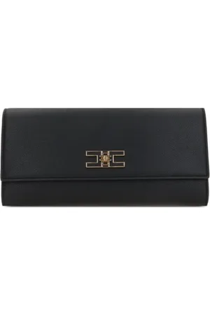 Elisabetta Franchi Femme, Sacs, Noir, Taille: ONE Size Nero Clutch Bag