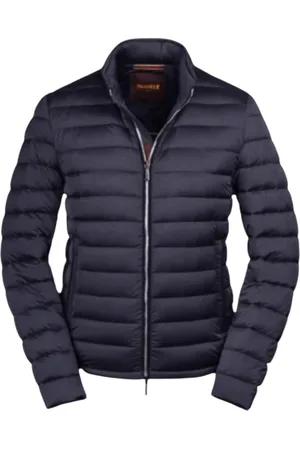 MOORER Homme, Vestes, Bleu, Taille: XL Bomber Acqua Navy avec duvet d