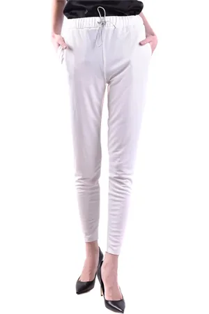 Fabiana Filippi Femme, Pantalons, Blanc, Taille: 38 FR Pantalon de survêtement