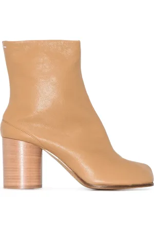 Maison Margiela Femme, Chaussures, Brun, Taille: 37 EU Bottines à Bout Séparé