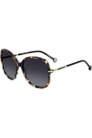 Carolina Herrera Femme, Accessoires, Noir, Taille: 58 MM Lunettes de soleil