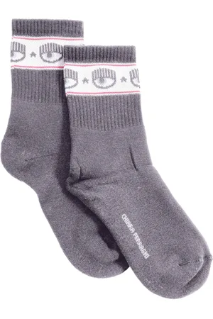 Chiara Ferragni Femme, Sous-vêtements, Gris, Taille: S Chaussettes