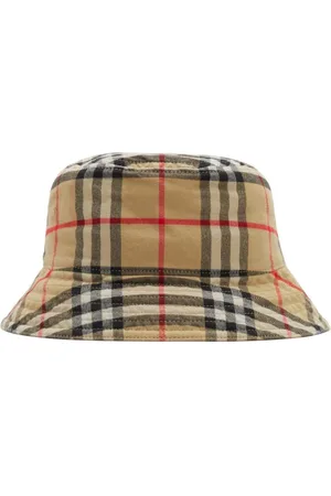 Burberry Unisex, Accessoires, , Taille: L Vintage Check Bucket Hat