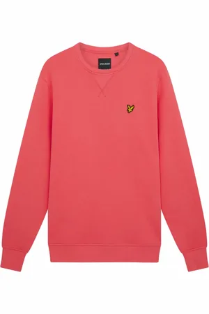 Lyle & Scott Homme, Sweatshirts et sweats à capuche, Rose, Taille: M Coup de couvrage du cou