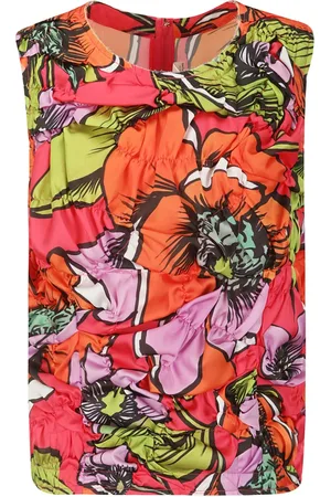 Comme des Garçons Femme, Tops, Multicolore, Taille: 38 FR Blouse sans manches